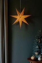 Adventsstjärna Natur Ø78 cm Konstsmide 